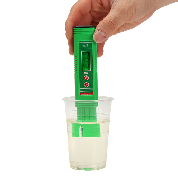 Electric Pocket Digital Ph Meter Tester Hydroponics Pen Aquarium Pool Water Test