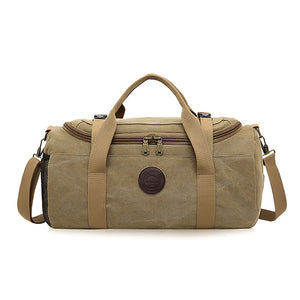 Men Travel Duffle Bag Business Holdall Bag Outdoor Canvas Travel Bag