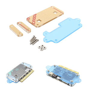 Acrylic Case 4-Parts Transparent Enclosure For BBC Micro:bit Development Board