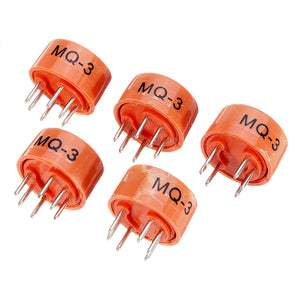 5Pcs MQ-3 Alcohol Sensor Module Alcohol Ethanol Gas Sensitive Detection Alarm Tester