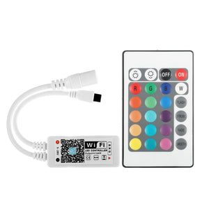 ARILUX SL-LC 03 Super Mini LED WIFI APP Controller + Remote Control For RGB LED Strip DC5-28V