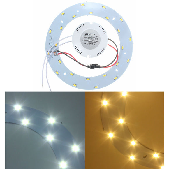 12W 5730 SMD LED Panel Circle Annular Ceiling Light Fixtures Board