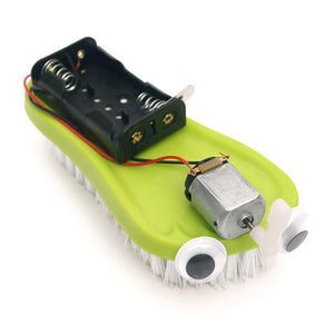 DIY Electric Sweeping Robot Model Physical Science Experiment Invention Children Creative Toys