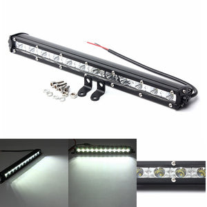 13inch 36W LED Work Light Bar Spot Flood Beam Lamp For Driving Off Road SUV ATV Truck