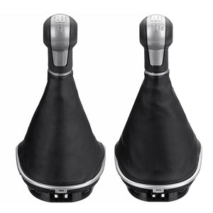 5 6 Speed Gear Shift Knob Stick Gaiter Boot For Seat Altea Leno II And For Toledo III