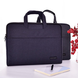 DELI 5590 Powerful Portable Zipper Office Meeting Record Acceptance Bag Computer Large Capacity Business Bag