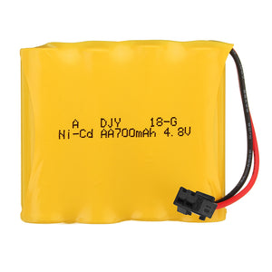 4.8V 700mAh 4S Ni-Cd Battery SM Plug for 23211 1/20 2.4G Rc Car Parts