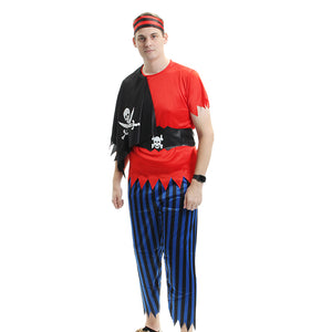 Halloween Pirate Costume Cosplay Costume Role Party Adult Clothes