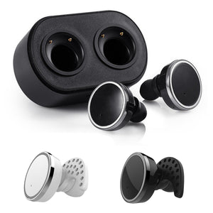 [True Wireless] Q800 TWS Double Bluetooth Earphones Stereo Headphones Earbuds with Charging Box