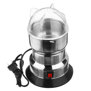 220V 200W Electric Grain Mill Spice Herb Grinder Pulverizer Powder Machine