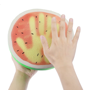 Temperature Sensitive Color Changing Squishy Fruit 25cm Huge Watermelon Slow Rising Toy