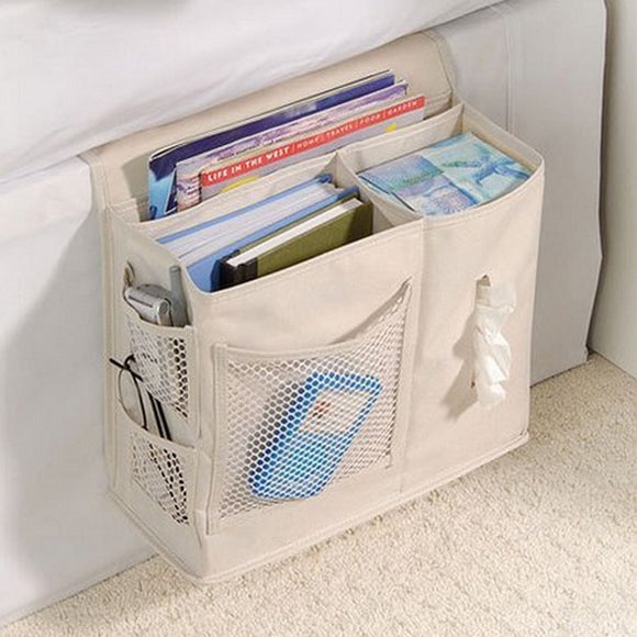 Honana WX-1003 Bedroom Bedside Bag Oxford Cloth StorageBag Sundries Arranged Sofa Bedding Accessory