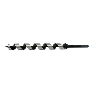 AUGER BIT 22 X 300MM BULK 10MM SHANK BLACK FINISH