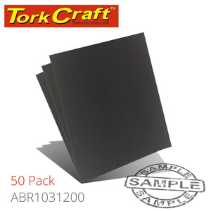 WATER PAPER 230 X 280MM 1200 GRITWET & DRY 50 PER PACK STD