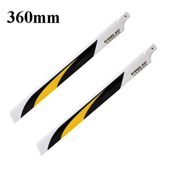 Dynam 360mm Carbon Fiber Main Blade for Electric 480/450L Helicopter Pro.3601