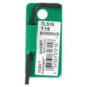 TORX L-WRENCH T15 PROGUARD SINGLE BONDHUS