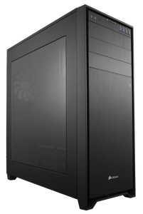 Corsair CC-9011035-WW obsidian 750D, Windowed side panel , No psu ( bottom placed psu design )