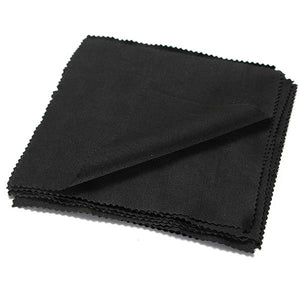 10pcs 15X15cm Eyeglasses Reading Glasses Cleaning Cloth Camera Phone Screen Cleaner