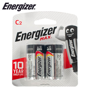 ENERGIZER MAX C - 2 PACK (MOQ 6)