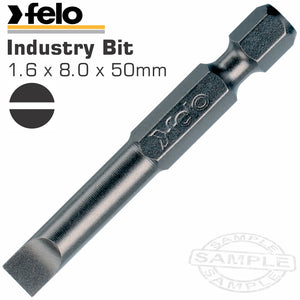 FELO SLOT SL 1.6 X 8.0 X 50MM BULK POWER BIT