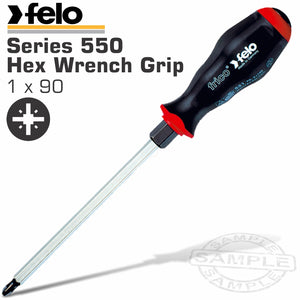 FELO 551 PZ1X90 S/DRIVER FRICO HEX WRENCH GRIP