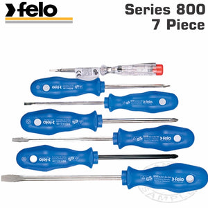 FELO S/DRIVER SET 7-PC. FW-KA BLUE SERIES SL;PZ;PH