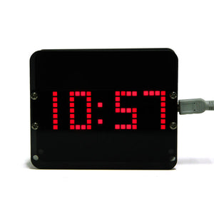 Geekcreit DIY C51 DS3231 Gravity Sensor LED Digital Phantom Desktop Clock Kit