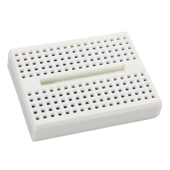 5Pcs White 170 Holes Mini Solderless Prototype Breadboard For Arduino