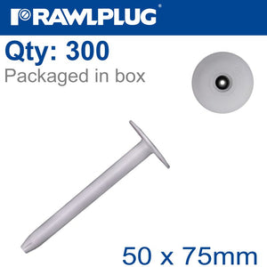 TELESCOPIC SLEEVE WITH ROUND PLATE 50X75MM X300-BOX