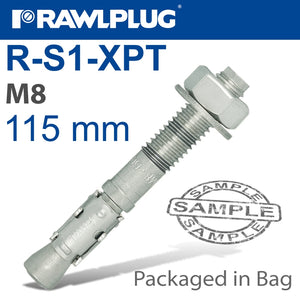 THROUGHBOLT M8X115X50MM 4 -BAG