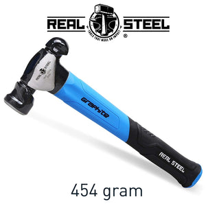 HAMMER BALL PEIN 450G 16OZ GRAPH. HANDLE REAL STEEL