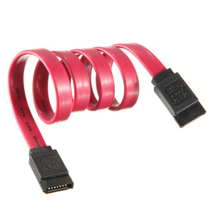 50cm Red Serial SATA Hard Disk Drive HD Data Cable