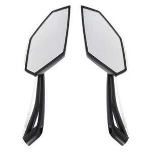 Motorcycle Rear View Mirror Black For Kawasaki Z1000