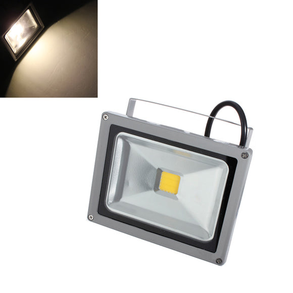 20W Warm White 1800-2000LM LED Waterproof Outdoor Flood Light 85-265V