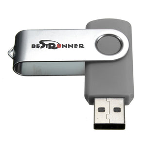 Bestrunner 4GB Foldable USB 2.0 Flash Drive Thumbstick Pen Memory U Disk