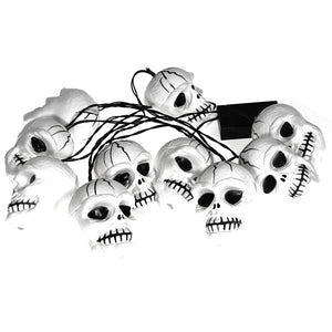 Colorful Bones String Lights Halloween Skull Heads Lamp