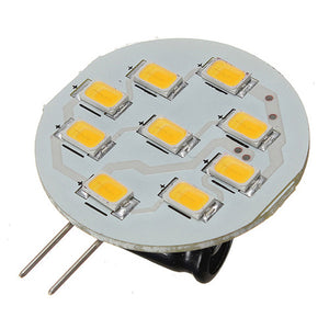 G4 3W LED 9 SMD 5630 Car Warm White Light Bulb Lamp DC 12V