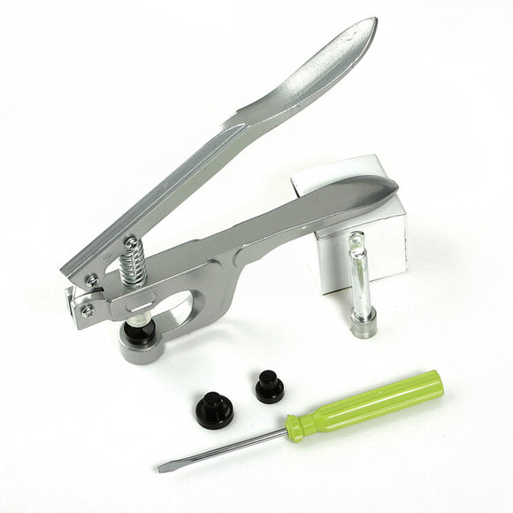 Plastic Snap Fastener Installation Tools Hand Pressure Pliers