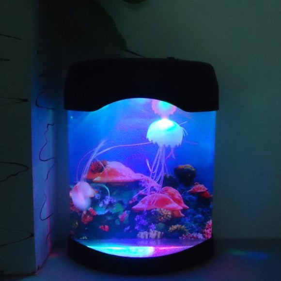 Aquarium Simulation Jellyfish Background Lamp Night Light