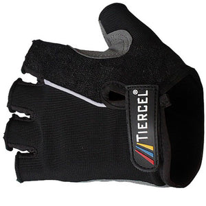 Bicycle Half Finger Black Gloves Mountain Bike Cycling Gloves