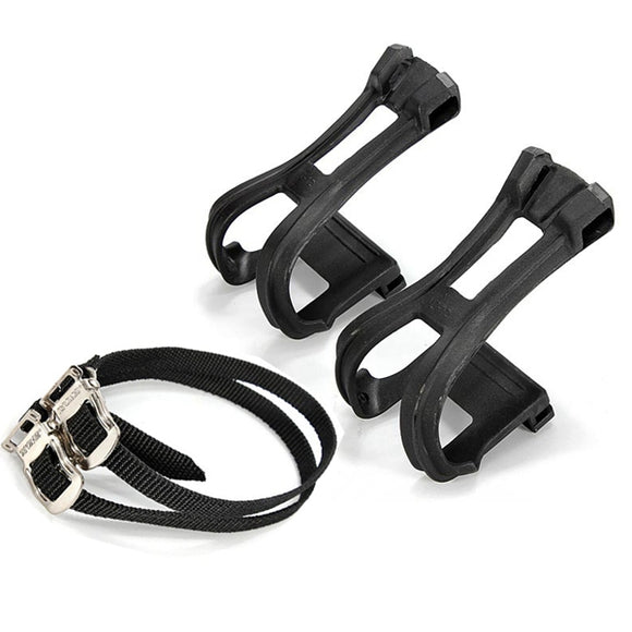 Fixed Fixie Gear Bike Pedal Toe Straps Foot Clip Binding Band