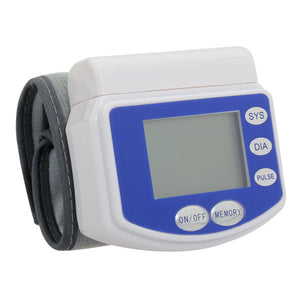 Digital Blood Pressure Monitor Sphygmomanometer Wrist Style With Belt