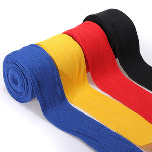 2PCS 2.5M Cotton Boxing Hand Wraps Bandages Punching Hand Wraps