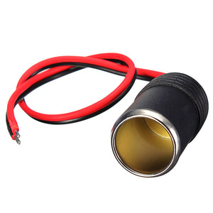 12V Car Cigar Cigarette Lighter Socket Plug Connector Adapter Cable