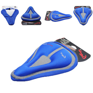 Bike Bicycle Saddle Cover Memory Foam Seat Pad  Accessories