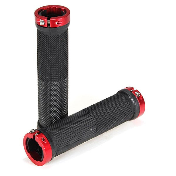 Bicycle Handlebars Grips Lock On Aluminum Grips