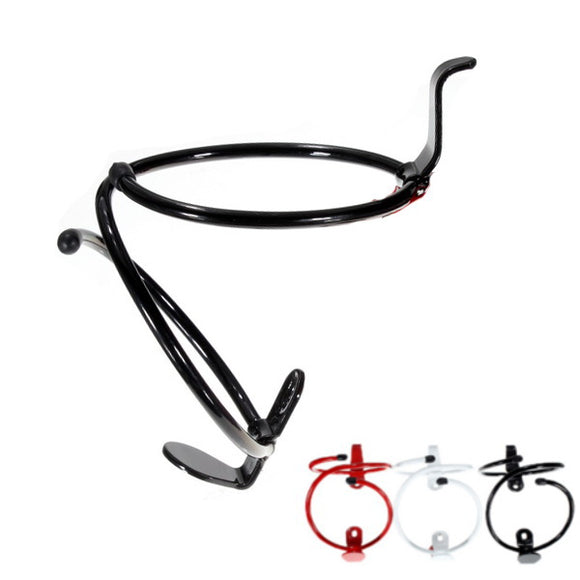 Bike Bicycle Aluminum Alloy S Shaped Water Bottle Cage Holder