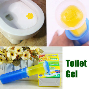 Toilet Cleaning Gel Gun With Fragrance