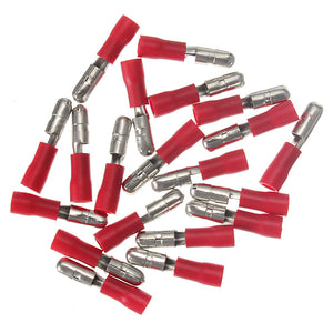 20pcs 0.5-1.5mm Male Insulated Bullet Electrical Terminal Connector