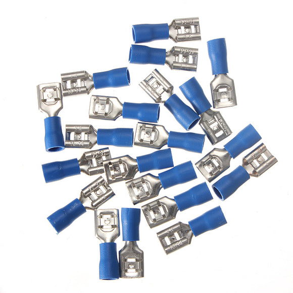 20pcs 1.5-2.5mm Female Insulated Spade Wire Terminal Connector